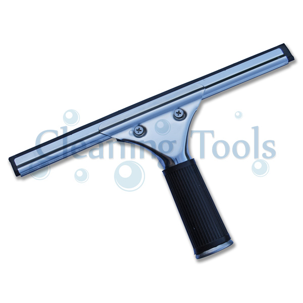 10" Stainless Steel Squeegee With Soft Rubber