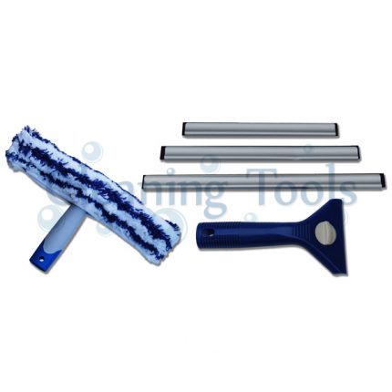 3 Channel Hi Rise Squeegee & 10 Washer Set