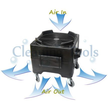 Downdraft Carpet Dryer