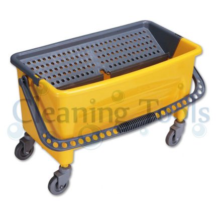 No Touch Flat Mop Cleaning Wringer Bucket