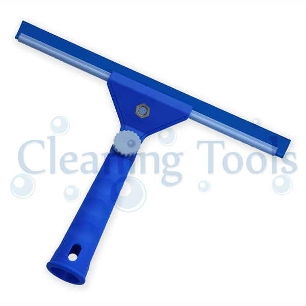 Complete14" (35cm) Hi-Rise Swivel Window Cleaning Squeegee Wiper Soft Rubber