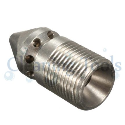 Pressure Washer Drain Sewer Cleaning Jetter Nozzle (9 Jets) 38 Male 5.5