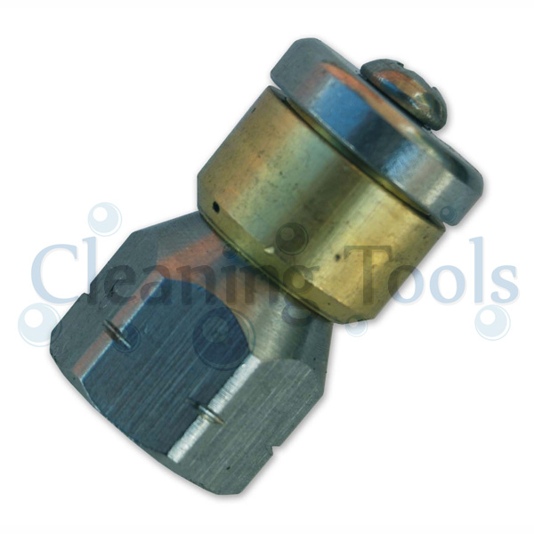 Rotary (Swivel) Pressure Washer Drain / Sewer Cleaner Jetter Nozzle 1/4 Female