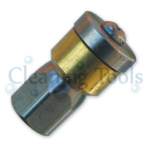 Rotary (Swivel) Pressure Washer Drain / Sewer Cleaner Jetter Nozzle 1/8" Female