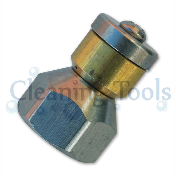 Rotary (Swivel) Pressure Washer Drain / Sewer Cleaner Jetter Nozzle 3/8 Female